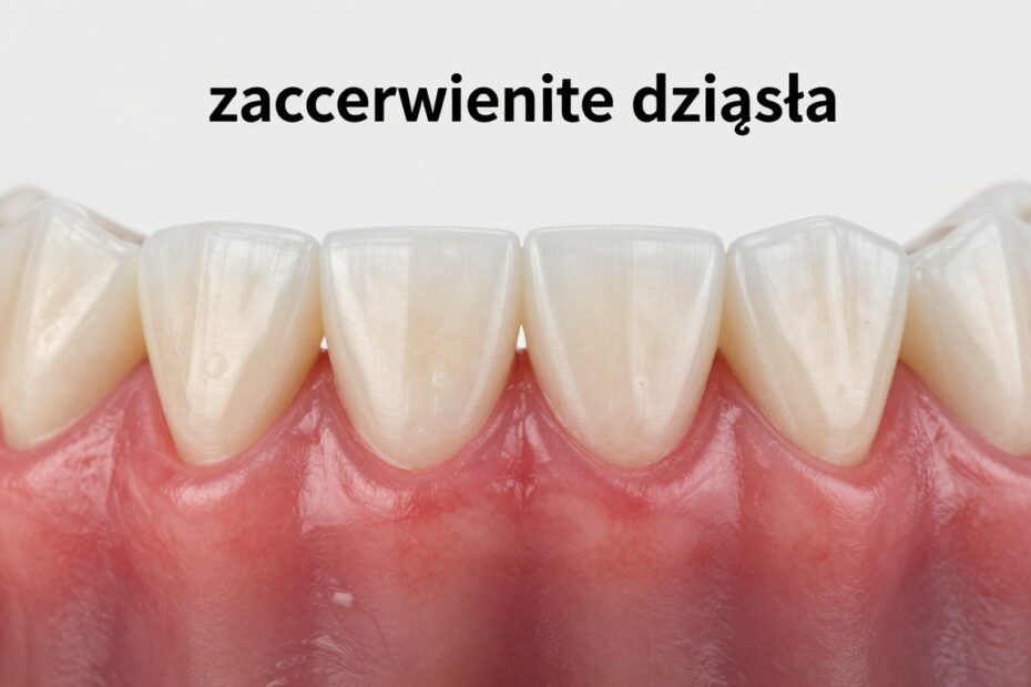 Zaczerwienione dziąsła