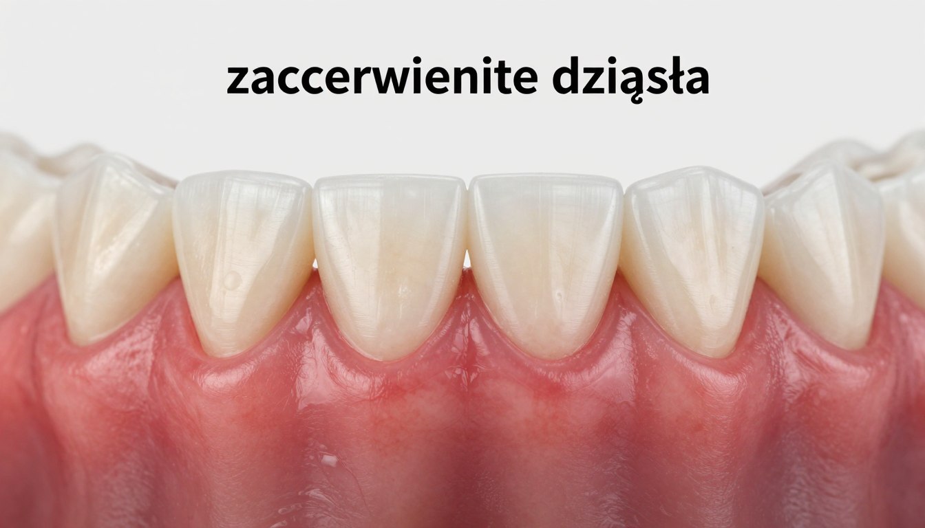 Zaczerwienione dziąsła